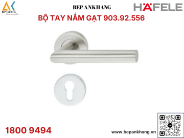 Tay nắm gạt có nắp che Hafele 903.92.556